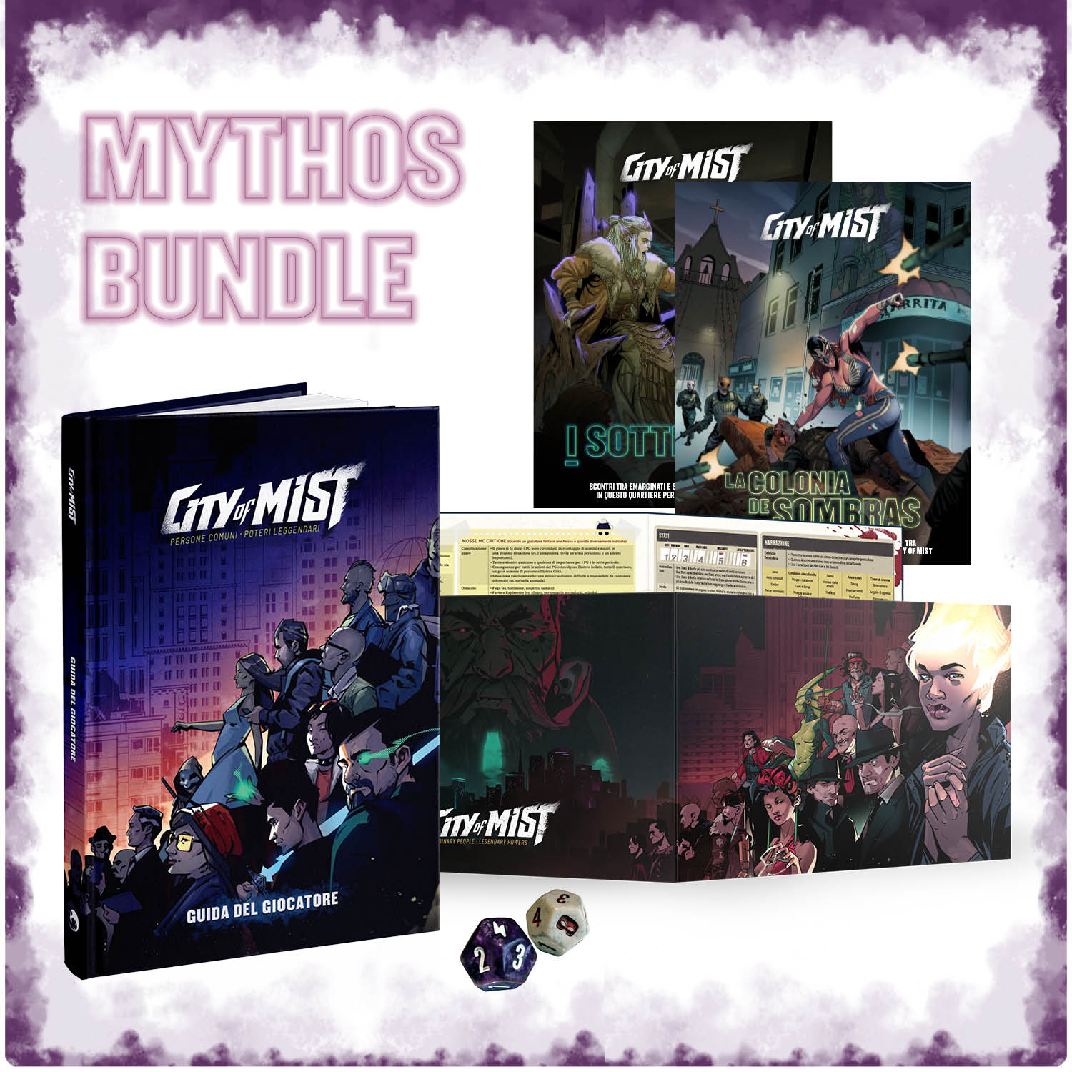City of Mist Mythos Bundle