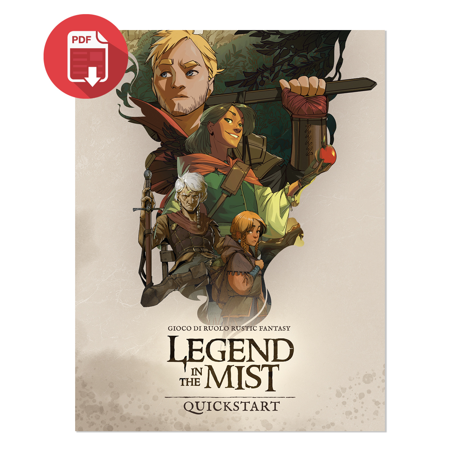 Legend in the Mist | Quickstart Italiano (PDF)